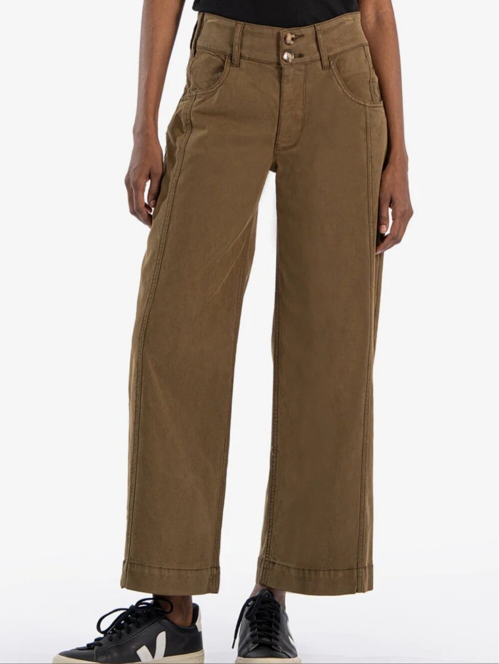 NWT Kut From The Kloth Charlotte High Rise Wide Leg Pant
